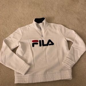 NWOT Fila Quarter Zip Sweatshirt